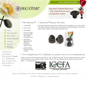 Tablet Screenshot of hugstems.com